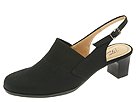 Trotters - Georgia (Black Micro w/Stretch) - Footwear
