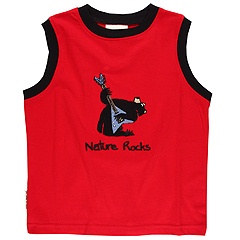Hatley Applique Muscle Tee ToddlerLittle Kids Nature Rocks Apparel
