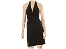 Norma Kamali Everlast - Swirl Front Halter (Black) - Apparel