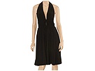 Norma Kamali Everlast - Luca Halter Dress (Black) - Apparel