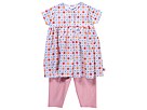 Zutano SS Dress w Solid Leggings Infant SorbettiPink Apparel