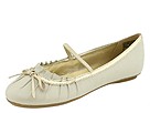 Kenneth Cole Reaction Kids - Take Flat (Youth) (Ivory Pearlized Leather) - Footwear