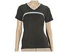 Calvin Klein Golf - Short Sleeve Power V-Neck (Charcoal) - Apparel
