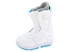 Burton Emerald Smalls (Youth) (White/Light Blue)