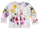 DG Dolce Gabbana Junior Cashmere Cardigan Infant FloralPink Apparel