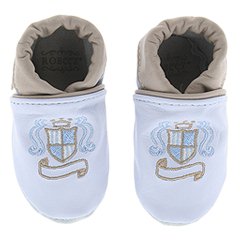 Robeez Classic Crest Infant Light Blue Footwear