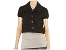 kensie - Cotton Jacket (Black) - Apparel