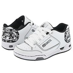 Unltd by Marc Ecko Kids Carvers Tricker Youth WhiteBlackSilver Footwear