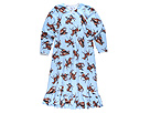 Plus Size Clothing,  Plus Size Womens Clothing Sara's Prints Kids - Puffed Sleeve Nightgown (Toddler/Little Kids/Big Kids) (Western Rider) - Apparel plus size sleepwear,  plus size sleep,  plus size nightgowns,  plus size pajamas,  