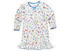 Plus Size Clothing,  Plus Size Womens Clothing Sara's Prints Kids - Puffed Sleeve Nightgown (Toddler/Little Kids/Big Kids) (Save the Planet) - Apparel plus size sleepwear,  plus size sleep,  plus size nightgowns,  plus size pajamas,  