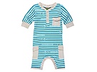 Bindi Wear Long Sleeve Romper Infant Baby Shark Stripe Apparel