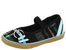 Sugar Kids - Smokin' Cat (Toddler) (Black Wool Plaid) - Footwear