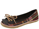 Sugar Kids - Kilty Kat (Youth) (Brown Wool Plaid) - Footwear