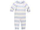 EGG by Susan Lazar Cashmere Striped Layette Infant Blue Apparel