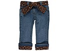 Cuffed Pants - One Kid - Leopard Cuffed Jeans (Toddler/Little Kids) (Acorn Leopard) - Apparel