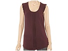 Ben Sherman - Isolde Sleeveless Top (Black Grape) - Apparel