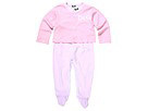 DG Dolce Gabbana Junior 2pc Pajama Set Infant Pink Apparel