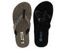 6pm.com is proud to offer the Roxy - Bento/Velveet-2PK (Black &amp; Coffee Tweed) - Footwear: Have more than one option to flip flop around in with this Roxy Bento/Velveet 2 Pack. ; Comes with two sets of flip flops. ; Textile upper for the designed pair 