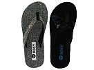 6pm.com is proud to offer the Roxy - Bento/Velveet-2PK (Black &amp; Black Tweed) - Footwear: Have more than one option to flip flop around in with this Roxy Bento/Velveet 2 Pack. ; Comes with two sets of flip flops. ; Textile upper for the designed pair a