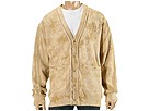 akademiks - Gold Fleece Cardigan (Bleached Sand)