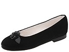 De Osu K-1207 (Toddler/Youth) (Black Suede/Black Patent)