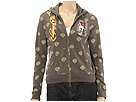 Ed Hardy - Butterfly Monogram Hoodie (Gray) - Apparel