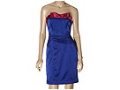 Tiara Online (Casual, Athletic, Dress & Discount Sale Shoes) : Betsey Johnson Charmeuse Sheath Dress Royal Apparel Product Image - Click Here for More Details