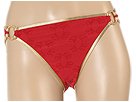 St John - Signature Solid Ring Pant (Red)