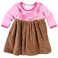 Baby Lulu T Dress Infant Brown Apparel