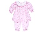 New Potatoes Petal Pushers Round Collar Dress Set Infant Pink Apparel