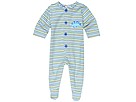 New Potatoes Dino Foostie Infant Blue Apparel