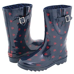 Western Chief Kids Ladybug Party Boot ToddlerYouth NavyLadybug Footwear