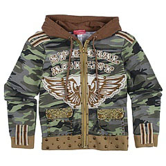 Hannah Banana Private Camp Hoody Little KidsBig Kids Camo Apparel