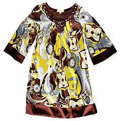 Hannah Banana Just For Love Dress Little KidsBig Kids Multi Apparel