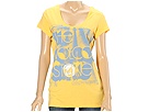 Volcom - Profound Scoop Neck Tee W (Golden) - Apparel