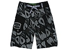 Volcom Kids - Howl Mod Boardshort Youth (Big Kids) (Charcoal) - Apparel