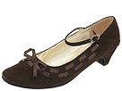 A Line - 6-A0310 (Toddler/Youth) (Brown Kid Suede) - Footwear