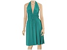 Norma Kamali Everlast - Luca Halter Dress (Jade) - Apparel