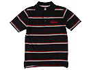 Unltd by Marc Ecko Black Stripe Polo Little Black Apparel