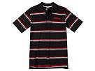 Unltd by Marc Ecko Black Stripe Polo Big Black Apparel