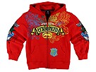 Unltd by Marc Ecko Back Scripture Hoody Little Orange Red Apparel