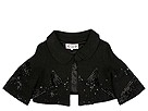 The Collection by Sara Sara - Short Coat (Big Kids) (Black) - Apparel