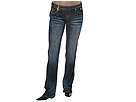 Apple Bottoms - Straight Leg AB Jean With Chain Detail (Rebel Wash) - Apparel