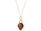 Jessica Elliot - Zodiac Necklace (Leo - Red Fire Sign) - Jewelry