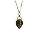 Jessica Elliot - Zodiac Necklace (Taurus - Green Earth Sign) - Jewelry