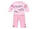 Bees and Dragons Chataine 2 Piece Set Infant Pink Apparel