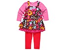 Beetlejuice London Fuchsia Dress with Layering Tee Leggings Toddler FuchsiaPrint Apparel
