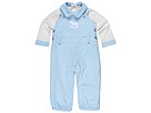 Tutto Piccolo Two Piece Overall Set InfantToddler Blue Apparel