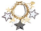 Betsey Johnson - Star Charm Bracelet (Blue) - Jewelry