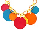 Betsey Johnson - Disc Necklace (Multi) - Jewelry